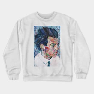 EGON SCHIELE - oil portrait .1 Crewneck Sweatshirt